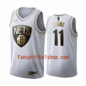 NBA Brooklyn Nets Trikot Kyrie Irving 11 Nike 2019-2020 Weiß Golden Edition Swingman - Herren